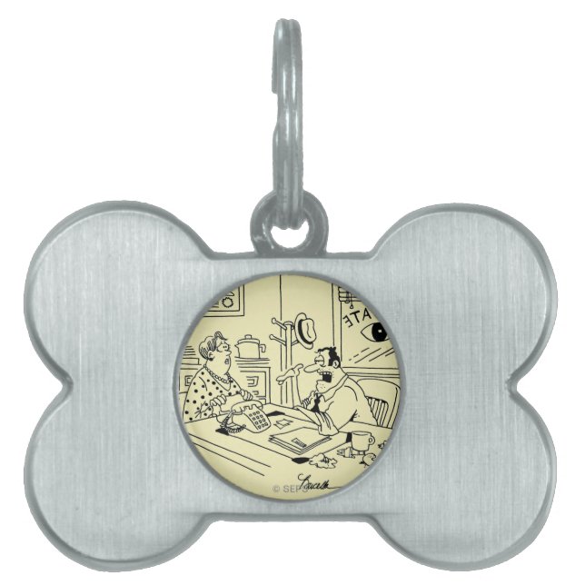 親類を見つけること ペットネームタグ (正面)