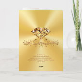 親・妻・友人50周年記念カード カード (裏面)