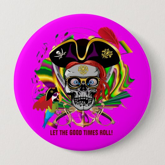 親 缶バッジ (正面)