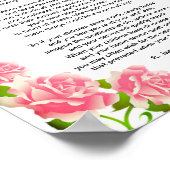 「親」親の指導詩 ポスター (角)