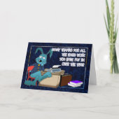 親Adminはハードワークのために感謝していしています サンキューカード (正面)