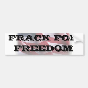 親frackingバンパーステッカー バンパーステッカー