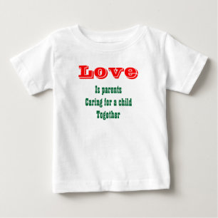 親T気にシャツ ベビーTシャツ