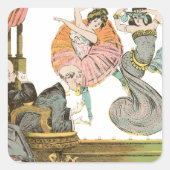 観光する。 スクエアシール (正面)