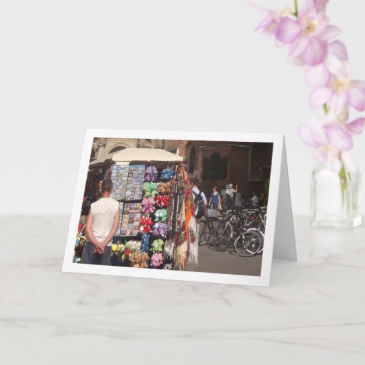 観光スポット、クラクフ、ポーランド カード (蘭)