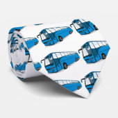 観光バスのコーチ輸送 ネクタイ (ロール)