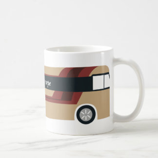 観光バスのマグ コーヒーマグカップ