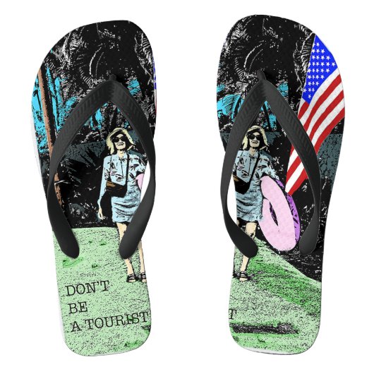 観光客するな、ビーチサンダル ビーチサンダル (フットベッド)