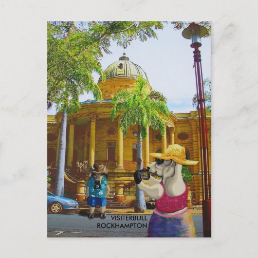 観光客アットカスタムハウス ポストカード (正面)