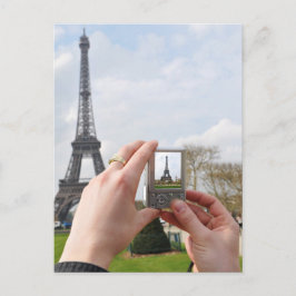 観光客インパリ ポストカード