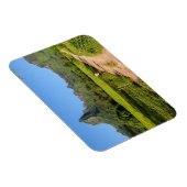 観光客サイクリングオンMoorea長方形マグネット マグネット (右側)