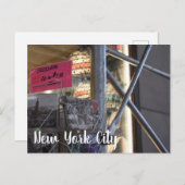 観光客ショップニューヨークシティNYC都市写真 ポストカード (正面/裏面)