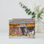 観光客ショップ（ベトナムホイアン） ポストカード (スタンド正面)