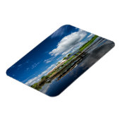 観光客ボート反射 マグネット (左側)