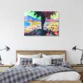 観光客ポスター# 1 キャンバスプリント (インサイチュ (寝室))