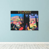 観光客ポスター# 2 キャンバスプリント (インサイチュ (ウッドフロア))