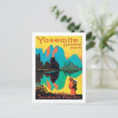 観光客ポスター – Yosemite Nat'l Park, CA ポストカード (スタンド正面)