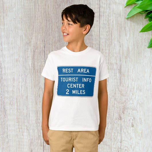 観光客情報センターの署名 Tシャツ