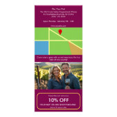 観光客情報マーケティングヴィンヤードワイナリーボルドーー ラックカード (裏面)