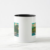 観光客汽船アブディアブロ湖,スカギット マグカップ (中央)