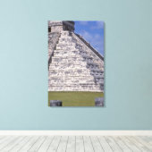 観光客登山エルカスティーリョの階段、石 キャンバスプリント (インサイチュ (ウッドフロア))