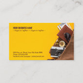 観光客項目のバッグ 名刺 (裏面)