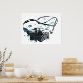 観光客 ポスター (キッチン)