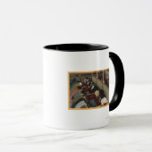 観光客 マグカップ (正面右)