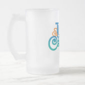 観光局 フロストグラスビールジョッキ (左)