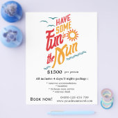 観光旅行 チラシ (シングル)