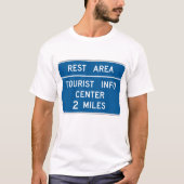 観光案内所サイン Tシャツ (正面)