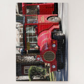 観光観光客列車，セントオーガスティン，フロリダ ジグソーパズル (縦)