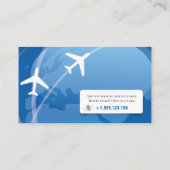 観光 |旅行代理店 名刺 (裏面)