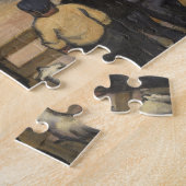 観客観戦型建築機械シーン ジグソーパズル (側面)