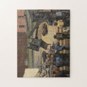 観客観戦型建築機械シーン ジグソーパズル (縦)