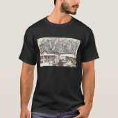 観察の下，ブライアン・ベンソン著 Tシャツ (正面)
