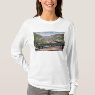 観察の貨車 Tシャツ