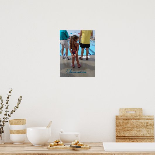 観察 – BEGINNING of the DREAM SWIM POSTER ポスター (キッチン)