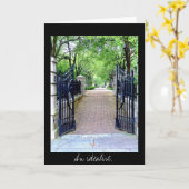 観念論者 カード (黄色い花)