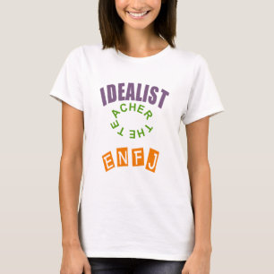 観念論者ENFJ.PNG Tシャツ