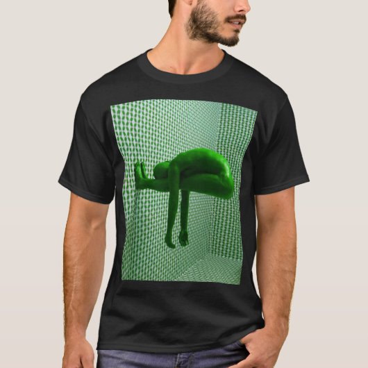 観想のポーズ Tシャツ (正面)