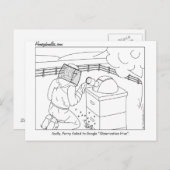 観測ハイブ – グリーティングカード ポストカード (正面/裏面)