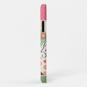 観測フローラピンク緑のインスピレーション Case-Mate iPhoneケース (裏面/右)