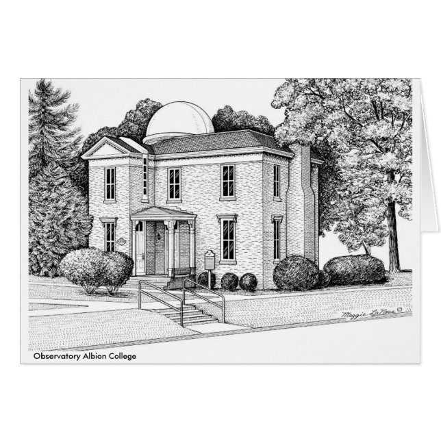 観測所、Albionの大学 (正面横)