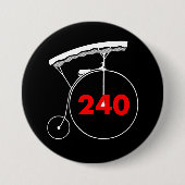 観測者240 缶バッジ (正面)