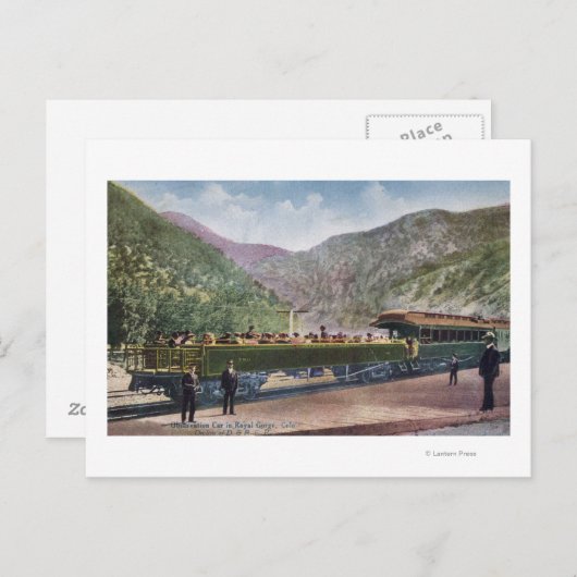 観測鉄道車両 ポストカード (正面/裏面)