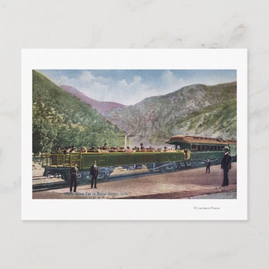 観測鉄道車両 ポストカード (正面)