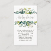 観葉式ディスプレイシャワー エンクロージャーカード (正面)