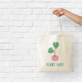 観葉植物のイラストデザイン トートバッグ