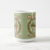 観葉植物を愛するあなたのためのマグカップ コーヒーマグカップ (中央)